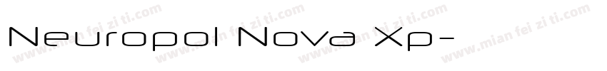 Neuropol Nova Xp字体转换